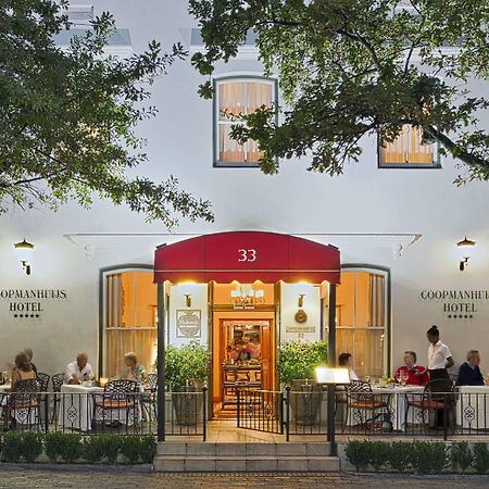 Coopmanhuijs Boutique Hotel&Spa Stellenbosch Buitenkant foto
