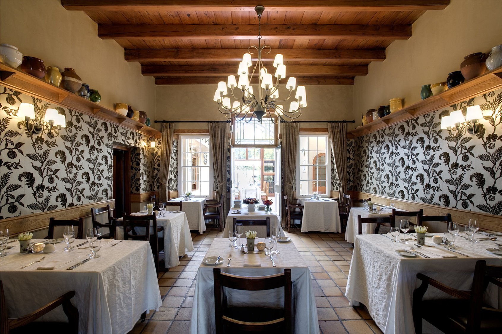 Coopmanhuijs Boutique Hotel&Spa Stellenbosch Restaurant foto