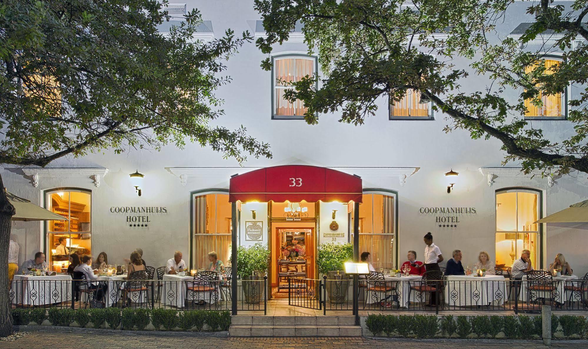 Coopmanhuijs Boutique Hotel&Spa Stellenbosch Buitenkant foto